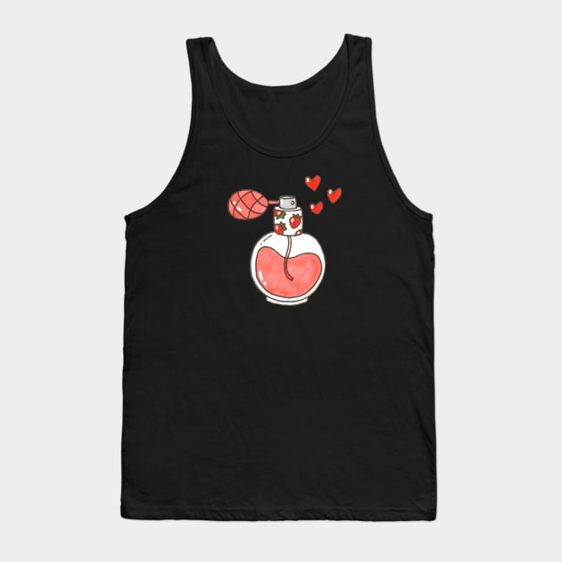 Scent of strawberry//Drawing for fans Tank Top by DetikWaktu